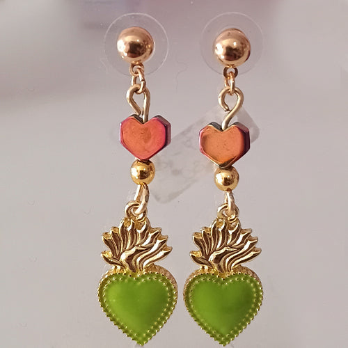Aretes Cactus Multicolor