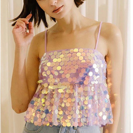 Blusa Círculos Fantasía Rosa