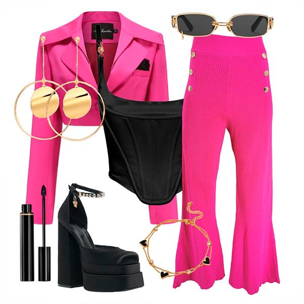 Conjunto color Rosa