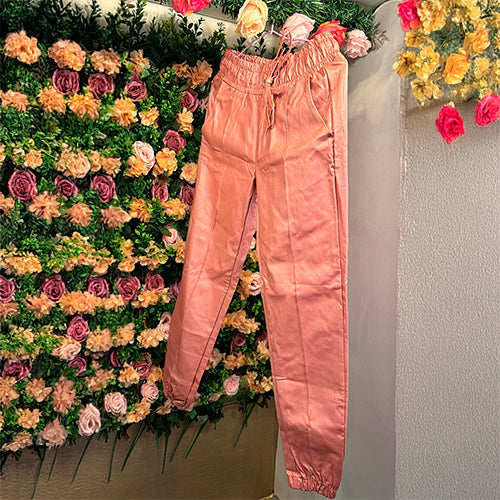 Pantalón Rosa con Resortes