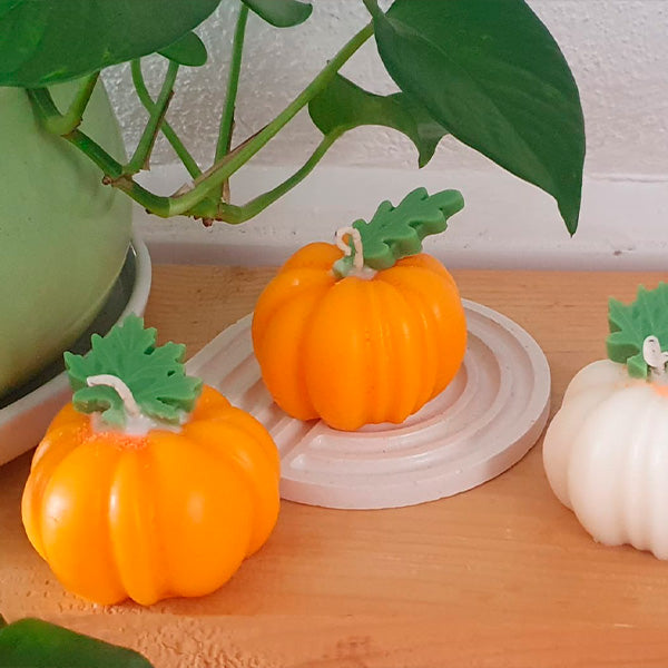 Velas con forma de Calabaza